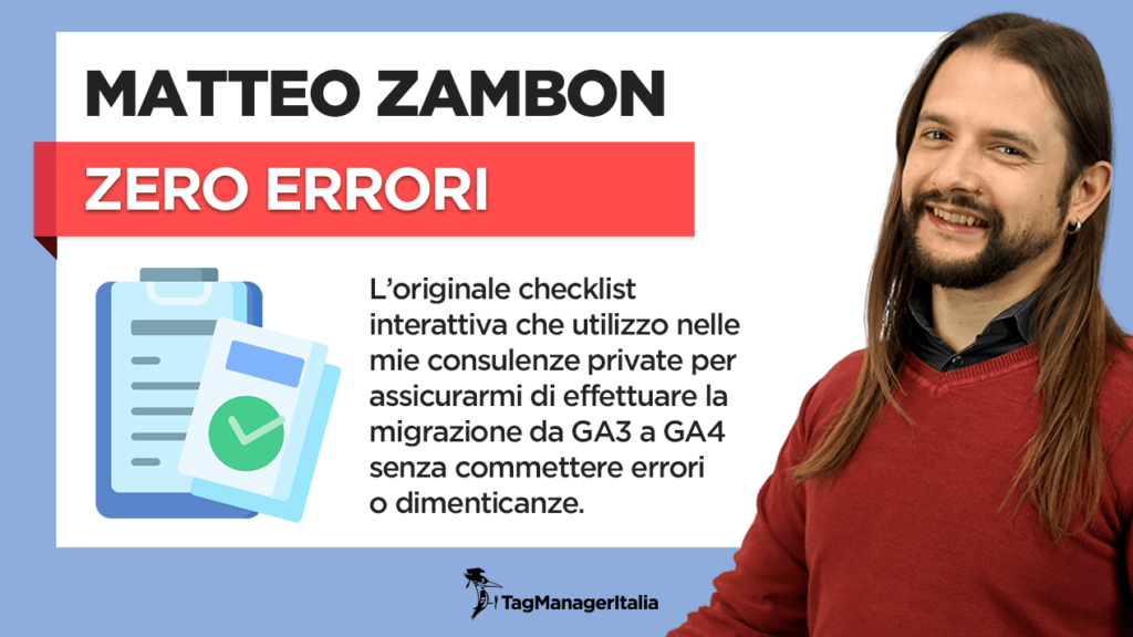 Zero Errori - La checklist per la migrazione a GA4